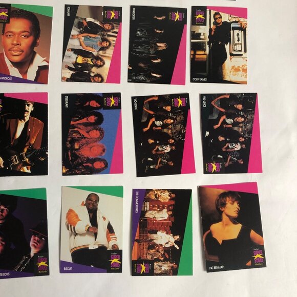 Lot of 24 Pop Rock ProSet‎ Superstars Musicards Trading Cards - Picture 5 of 10
